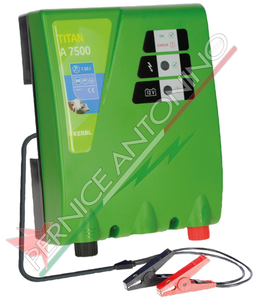 Elettrificatore a batteria TITAN A 7500