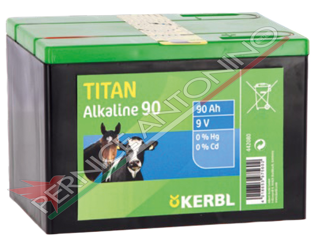 Batteria alcalina TITAN 90