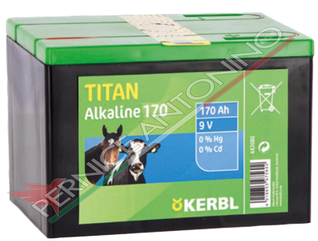 Dry Battery Alkaline TITAN 170