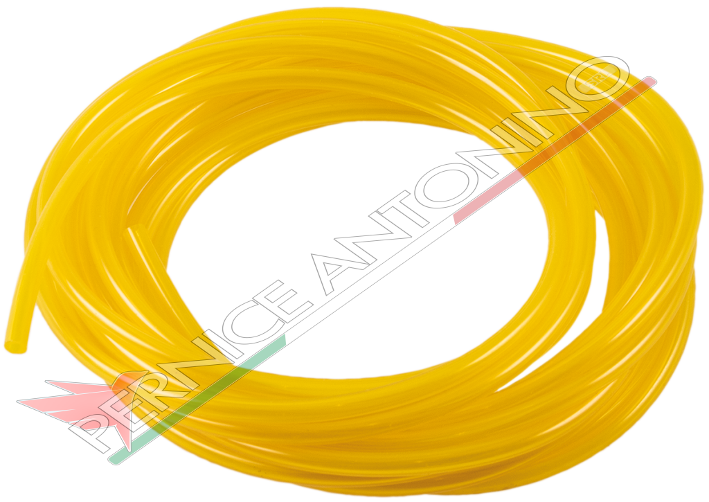 Fuel mixture hose - transparent yellow