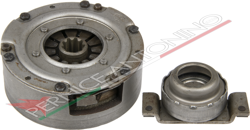 Single-plate clutch with diaphragm springs Ø 90 mm plate