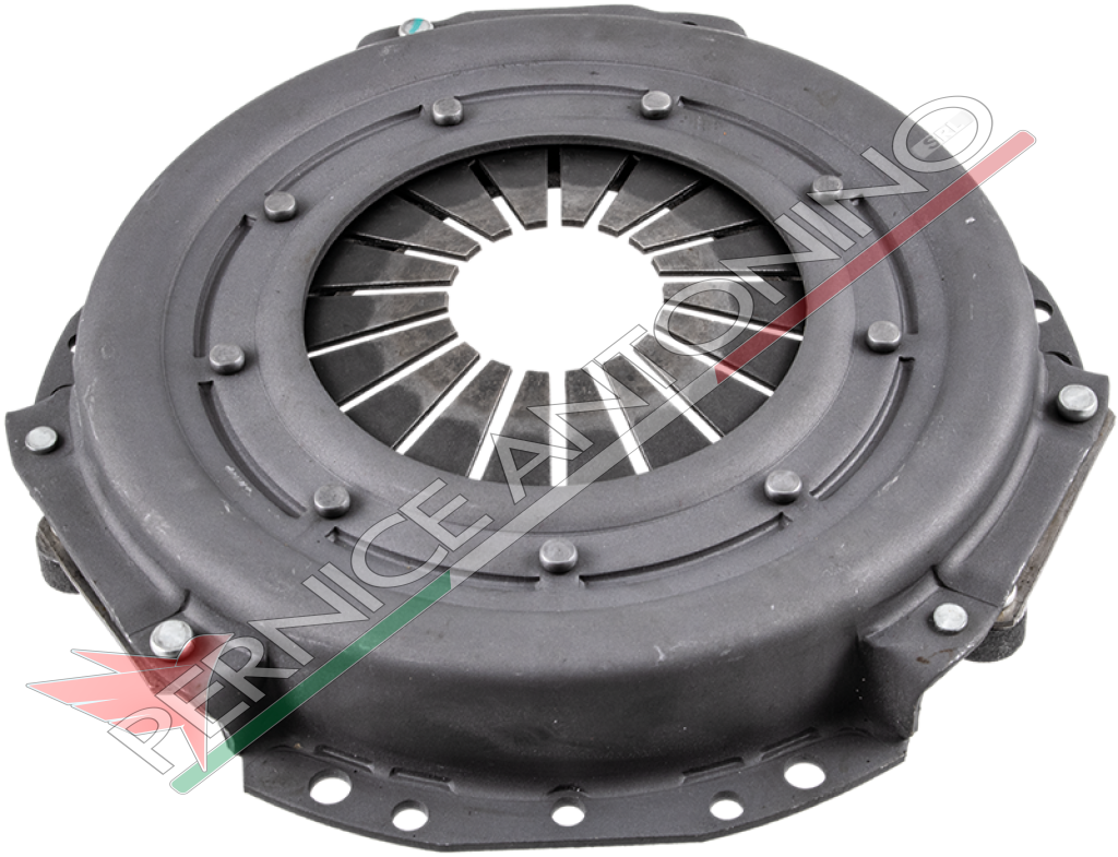 Single-plate clutch with diaphragm springs