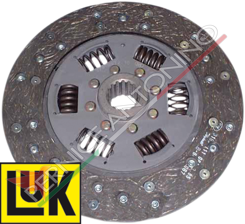 Internal clutch plate 27x30 - Z.16