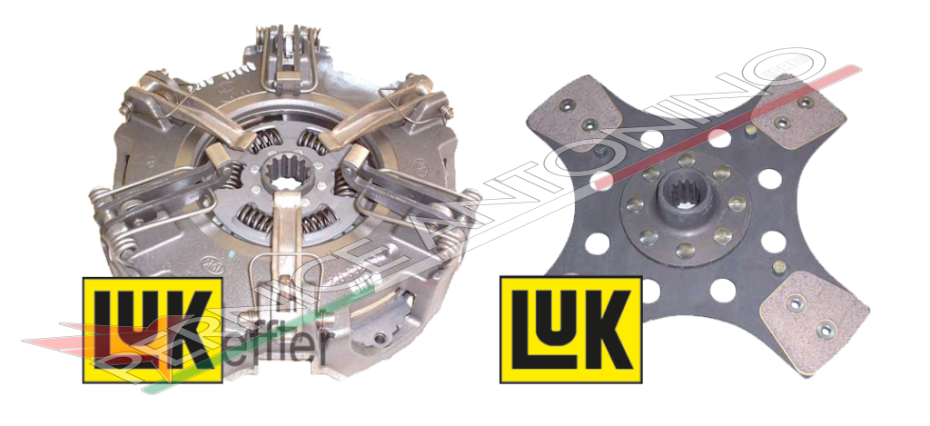 Clutch kit twin disc with PTO disc