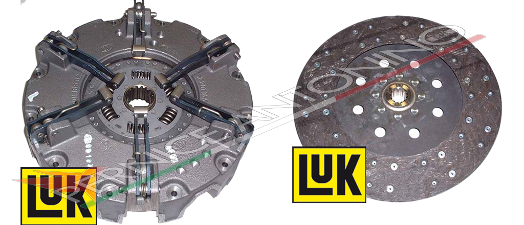 Clutch kit with PTO disc