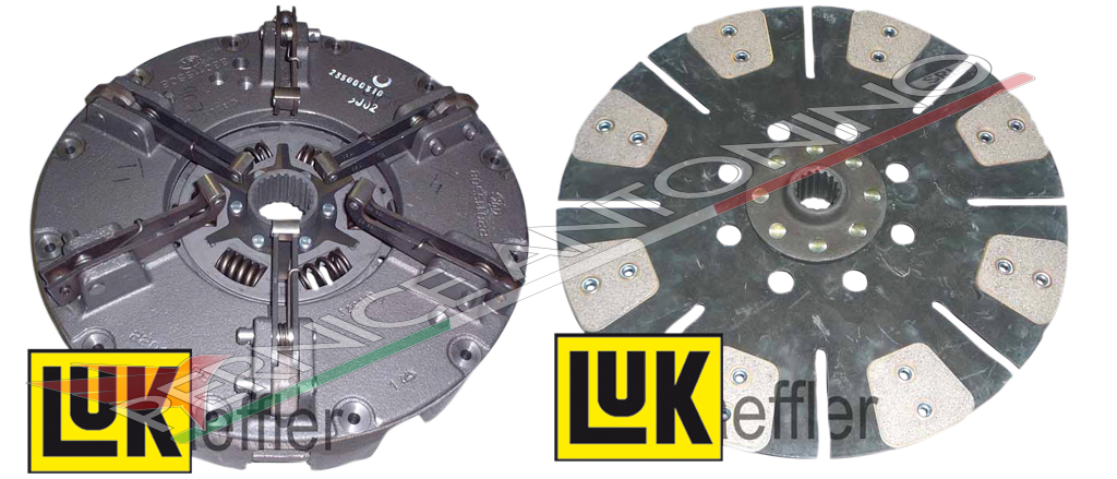 Clutch kit with PTO disc