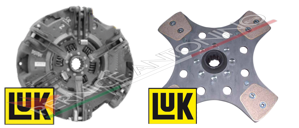 Clutch kit with PTO disc