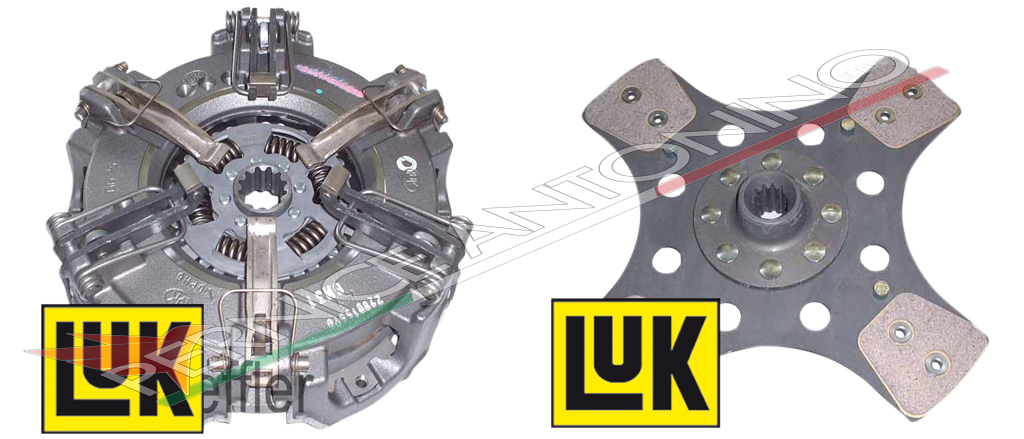 Clutch kit with PTO disc