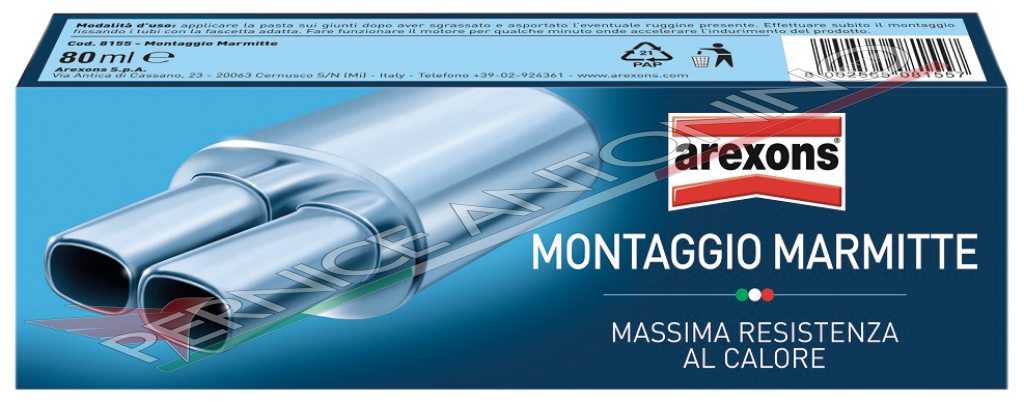 MONTAGGIO MARMITTE - 80 ML