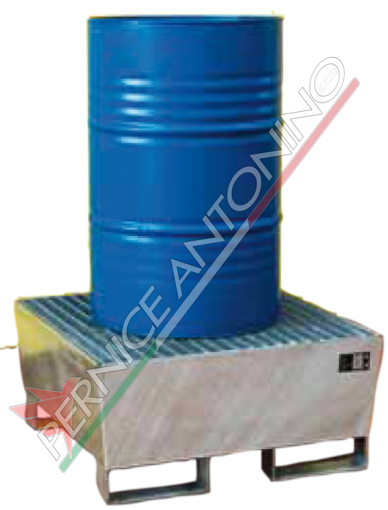 STORAGE TANK FOR ONE 180-220 LITER DRUMS