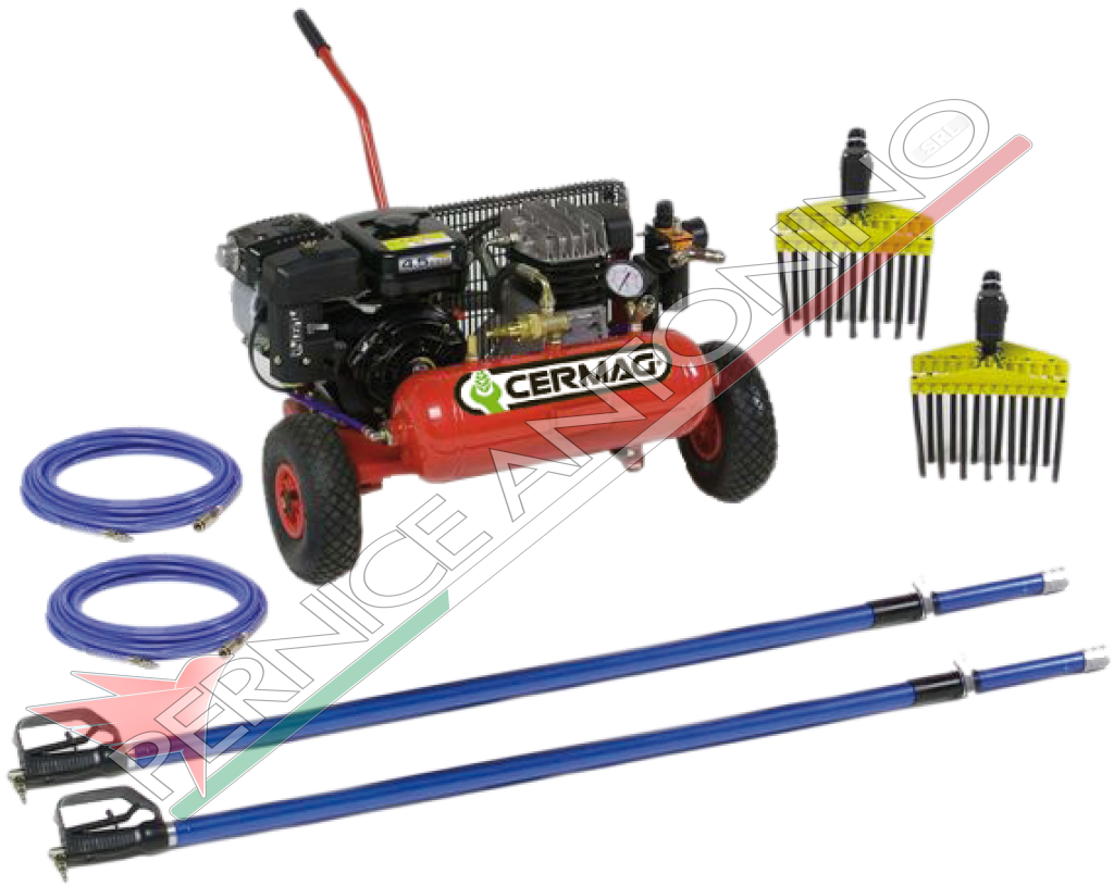 Kit motocompressore OLIVCER 55 - 2 operatori