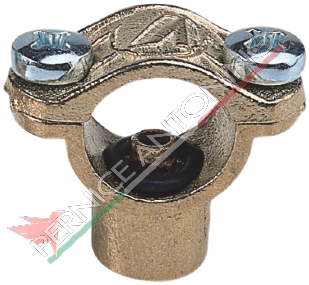 BRASS CLAMP FOR STAINLESS STEEL 1/2" - COMPLETE