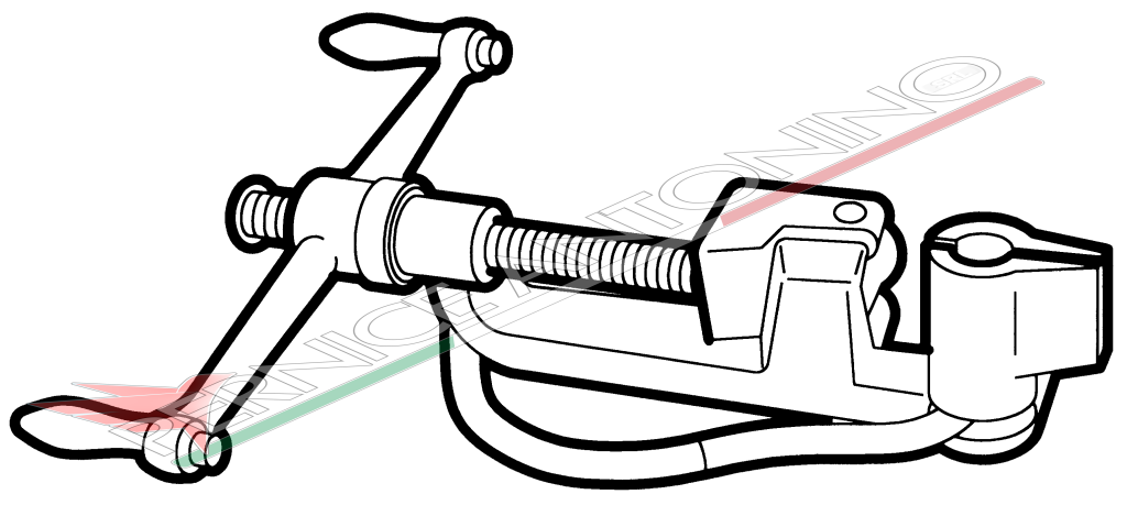 TOOL FOR CLINCHING BAND