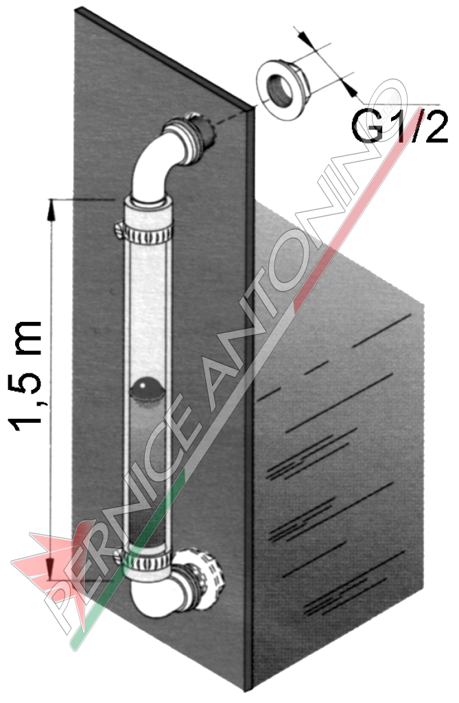 TANK LEVEL INDICATOR KIT INCLUDING TUBE