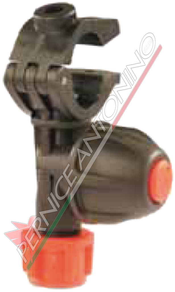 SWIVEL CLAMP NOZZLE HOLDER WITH DIAPHRAGM CHECK VALVE