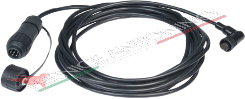 Cable for speed measurement from ISO input and external main