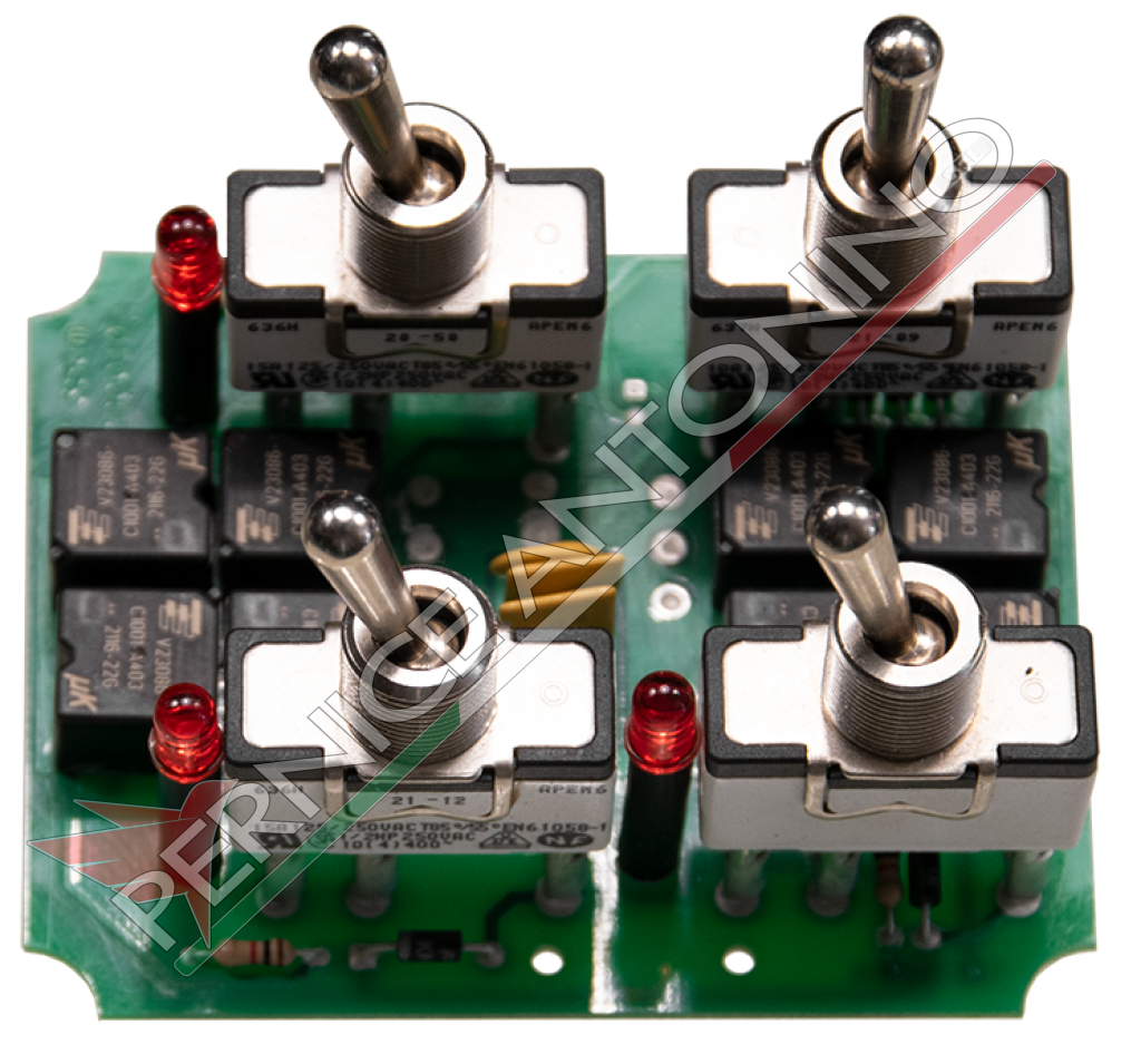 Circuit board for 2-way box + G+P