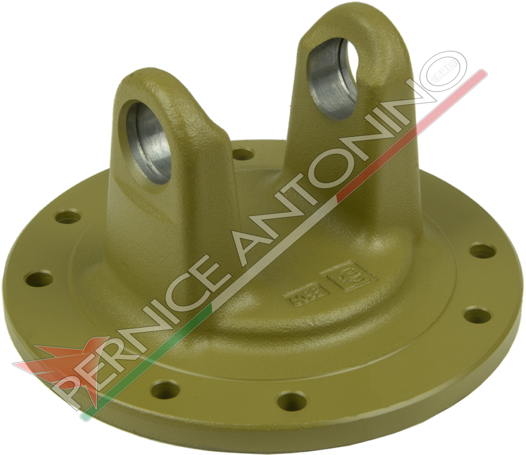 Flange for disc clutch