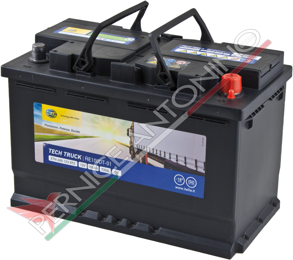 Standard 12V battery - HELLA