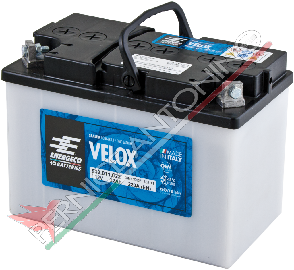 Standard 12V battery - ENERGECO