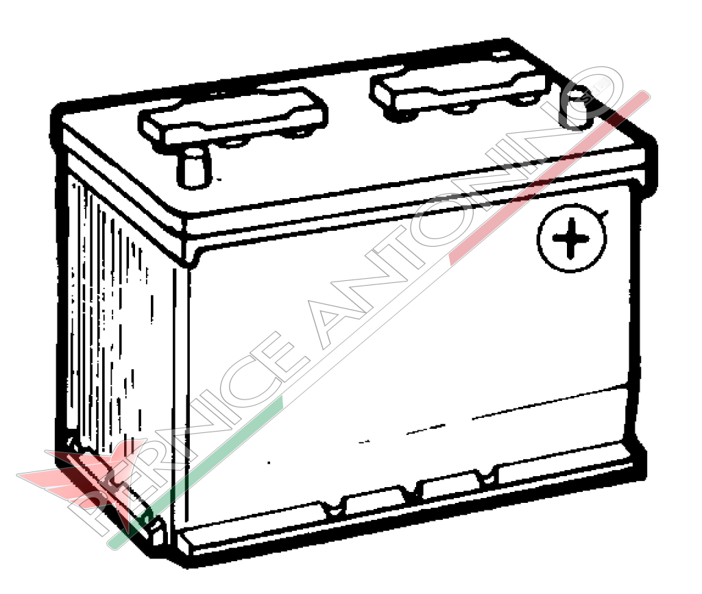 Standard 12V battery - HELLA