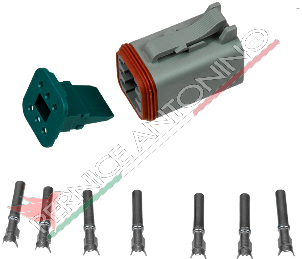 DEUTSCH 6 ways male connector Kit 