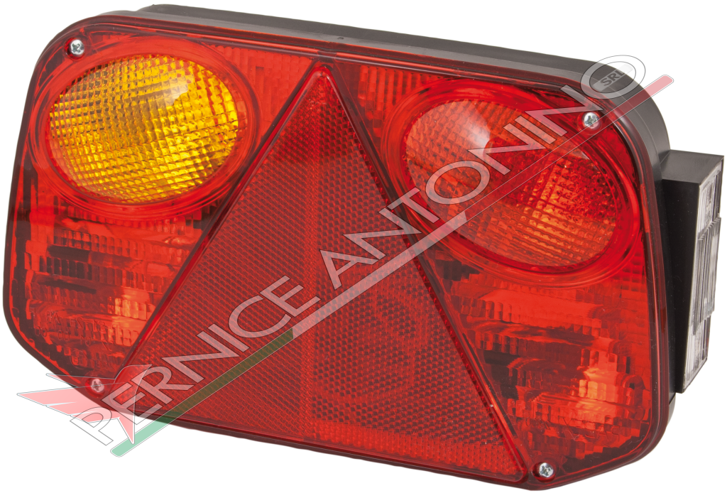 REAR TAIL LIGHTS AND CONNECTOR KIT FOR MUDGUARDS FOR AGRICULTURAL TRAILERS 35271-35272-35273-36410-35740-36411