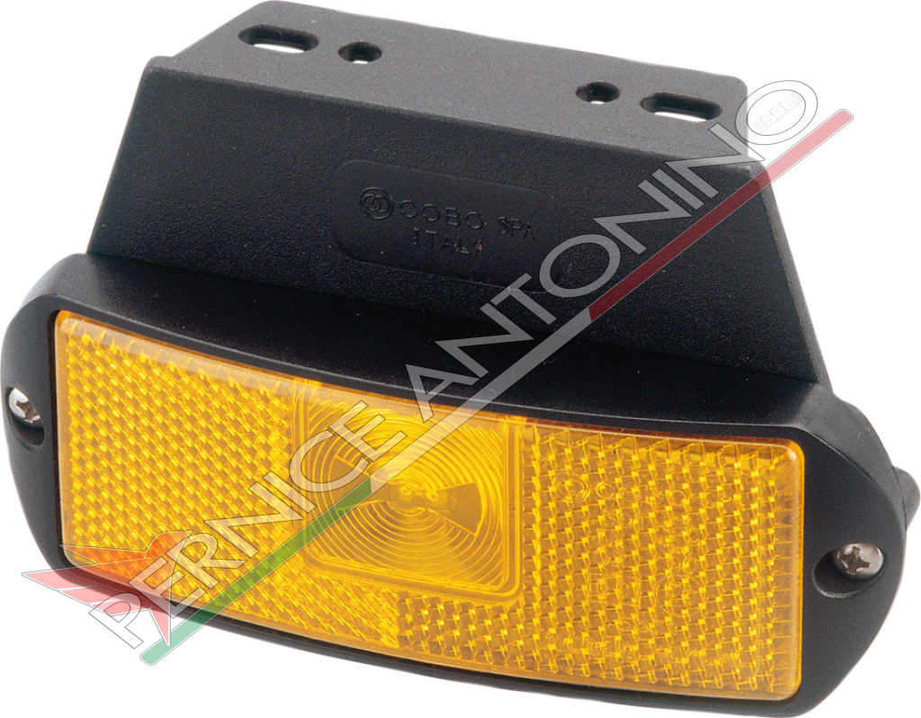 FANALINO D'INGOMBRO LATERALE ARANCIO 12 VOLT CON CATADIOTRO A LED