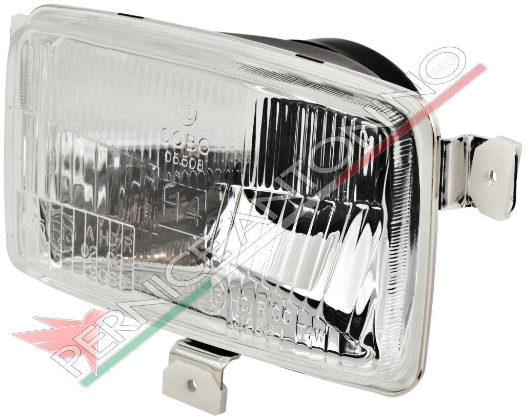 ASYMMETRICAL FRONT LIGHT 2 ENCASED LIGHTS FOR SAME - LANDINI