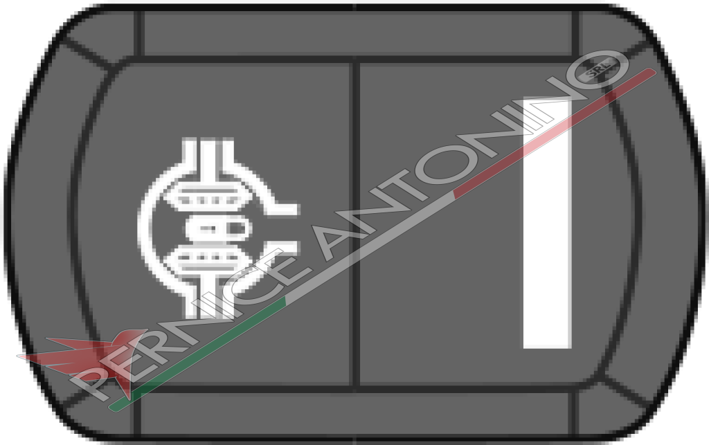 Botton with differential lock symbol