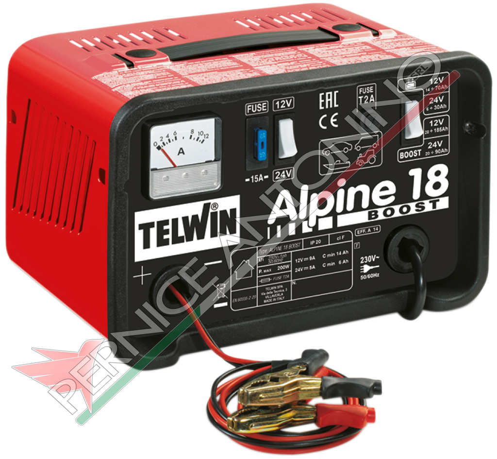 Carica batterie 12/24V - ALPINE 18 BOOST