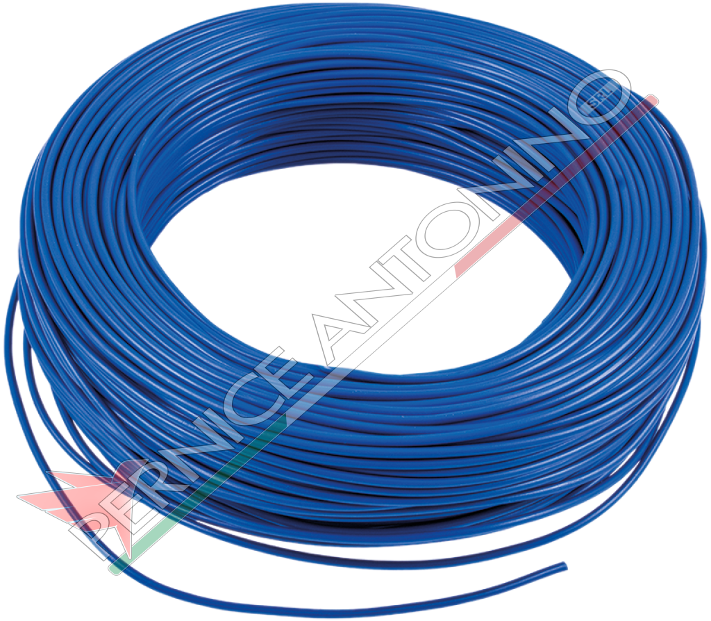 cavo elett. 1 filo 1mmq (100MT)BLU 