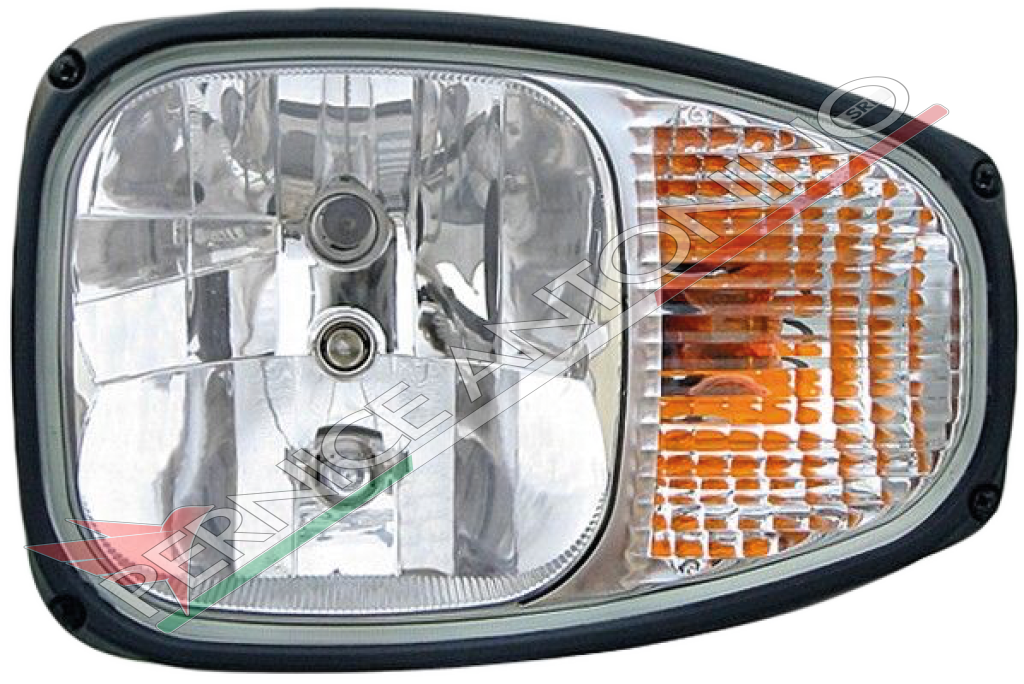 Main headlamp complete with bulbs with direction indicator LEFT