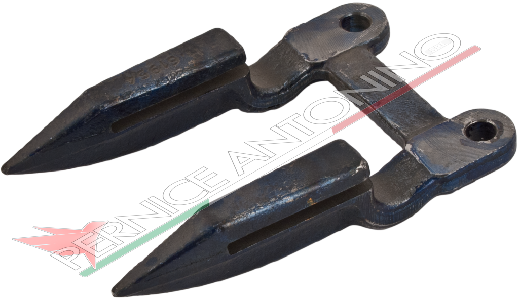 Double FINGER in induction hardened steel for ITALIAN AND FOREIGN COMBINE HARVESTERS