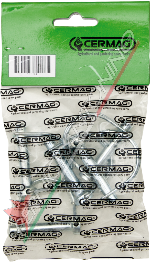 PACK OF 5 PINS FOR MOTOR-HOE