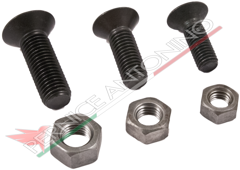 PLOUGH BOLTS WITH COUNTERSUNK RECESSED HEXAGON HEADS CLASSE 10.9