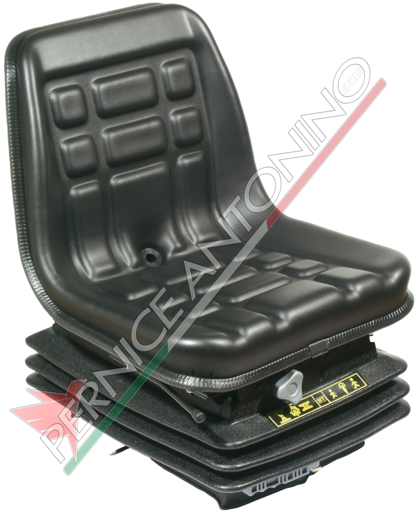 SEAT WITH SUSPENSION AND SLIDE RAILS TYPE MINI BALTIC GT60