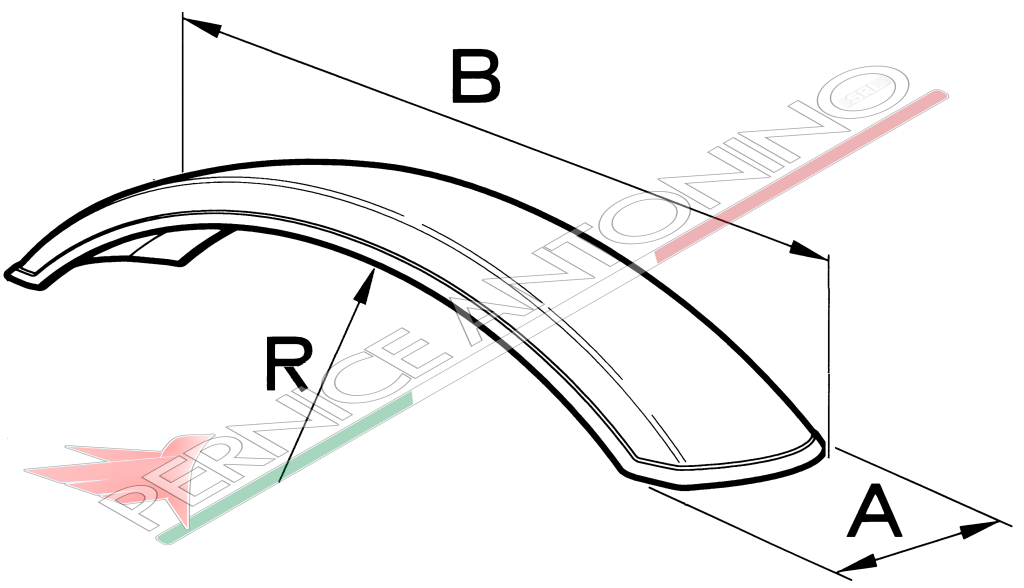 MUDGUARDS OF RUBBER EPDM