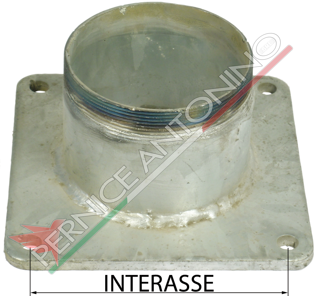 GALVANIZED THREADED STUBPIPE WITH FLANGE