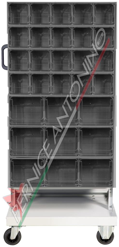 Trolley kit with 58 boxes