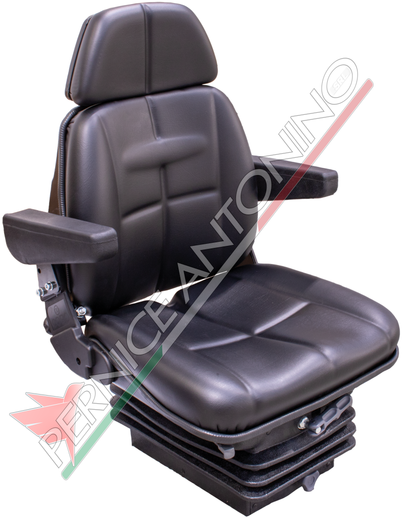 SEAT WITH AIR SUSPENSION FOR TRACTORS WITH AND WITHOUT CABS SC95 (TYPE-APPROVED)