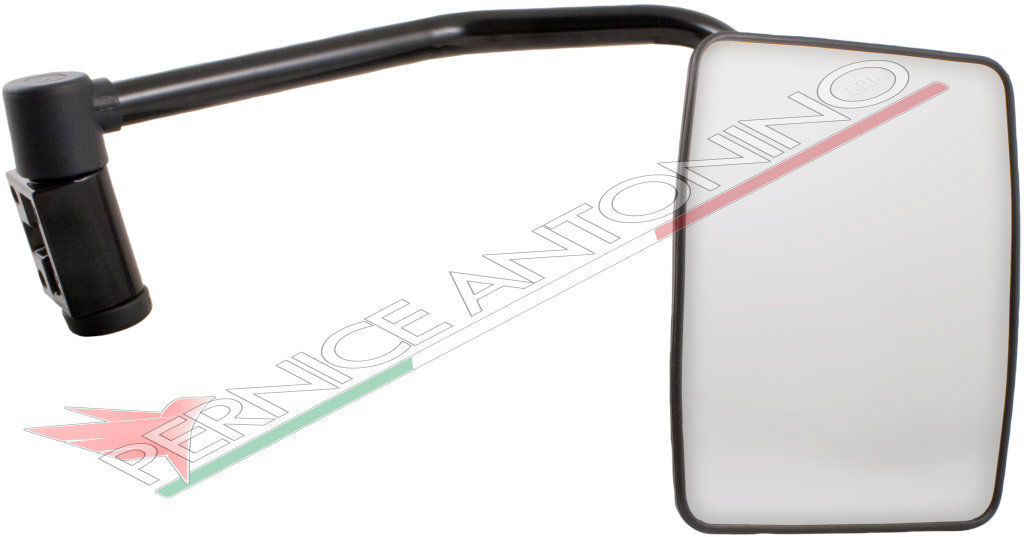 Specchio CPL nero sx vetro bianco