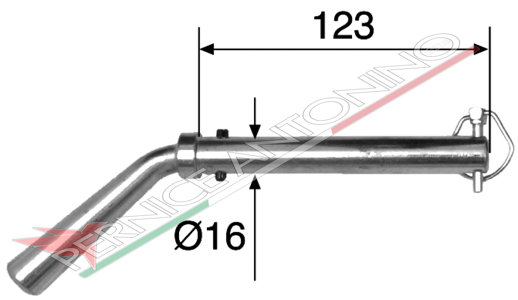 CHIAVISTELLO Ø 16 A 2 SPINE