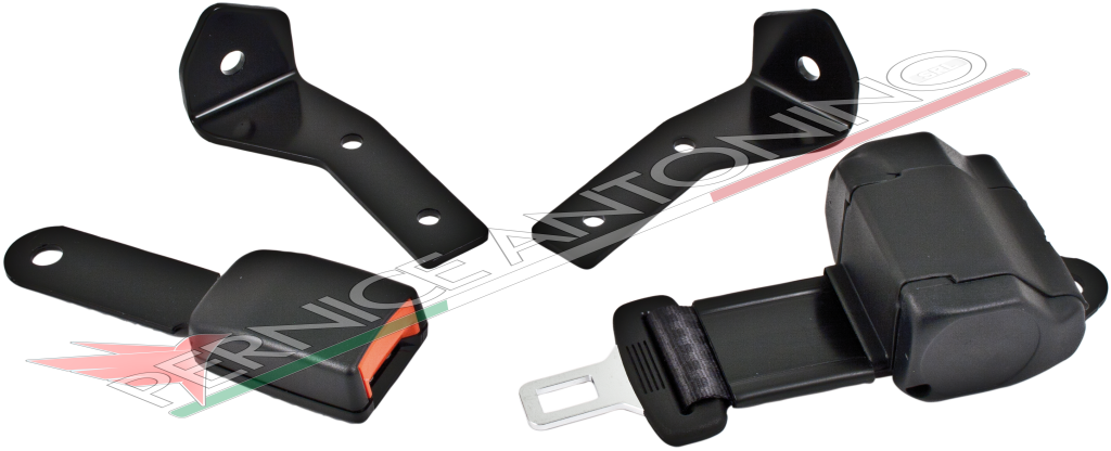 Seat belt kit with rewinder