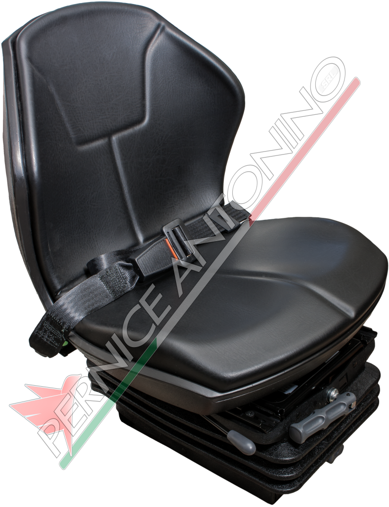 SEAT WITH SUSPENSION AND SLIDE RAILS TYPE PS48