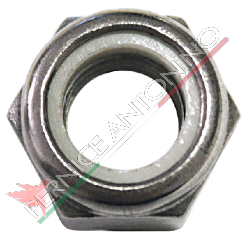 Self-locking hex nut