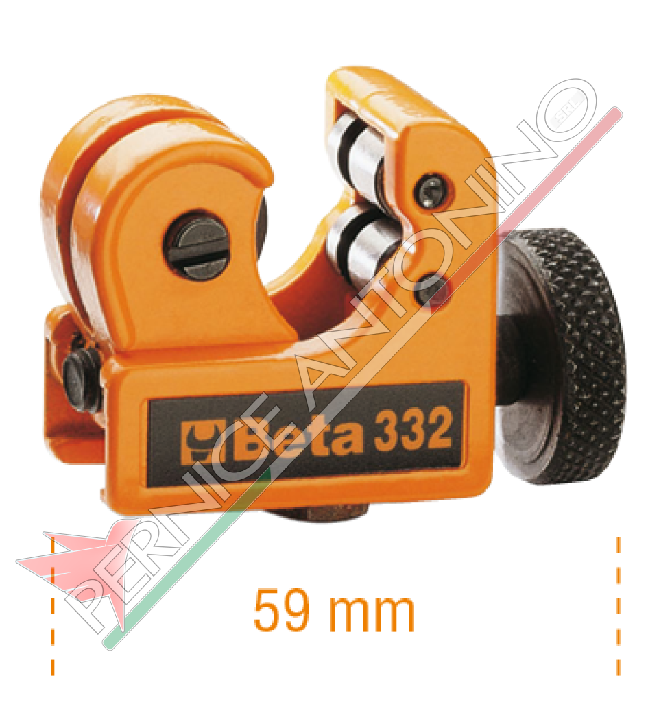 Mini pipe-cutter for copper and light alloys