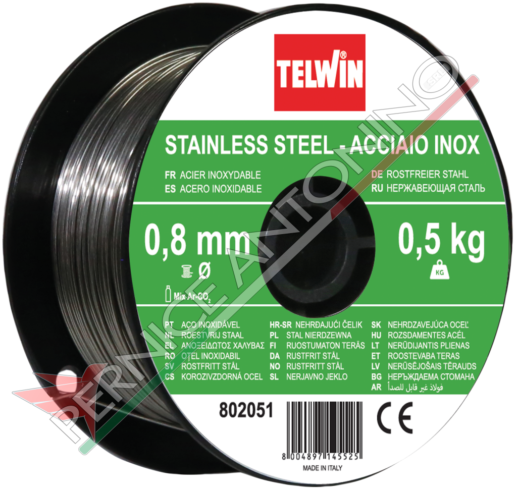 Stainless steel wire coil 0,5 kg