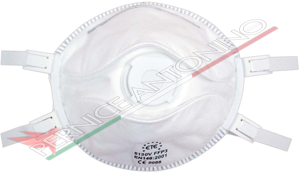 FACIAL FILTER MASKS WITH VALVE FOR TOXIC DUSTS, FIBERS AND FUMES