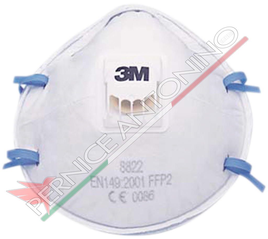 FACIAL FILTER MASKS WITH VALVE FOR LOW OR MEDIUM TOXICITY DUSTS, MISTS AND FUMES